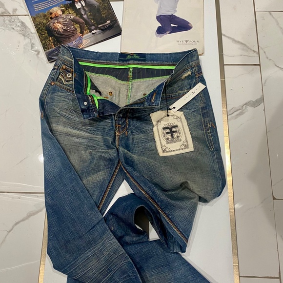 Five Four 90’s Vintage Premium Jeans Sz 34 - Picture 12 of 12